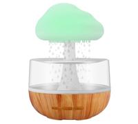 Rain Cloud Humidifier, Weljoy Night Light with 7 Colors, Rain Lamp Essential Oil Diffuser, Mushroom Aroma Diffuser Humidifiers with Water Drop Sound, Rain Drop Humidifier for Bedroom, Home, Sleeping