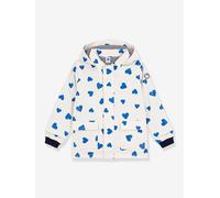 Rain coat for children, waterproof PETIT BATEAU ecru