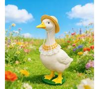 Rain Coat for Dog And Summer Wind Door Corridor Goose Creating A Warm Home Exquisite Details Make Your Life More Quality Come And A Rural Style To (White, 15cm)