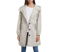 Rain Coat,Lightweight Waterproof Jacket Active Outdoor Trench Zipper Hiking Walking Cycling Quick Dry Rain Coats For Women Long Sleeve Ladies Raincoats With Hood Beige