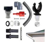 Rain collection system, rainwater collection system, rainwater harvesting system, efficient rainwater deflector for collecting rainwater from the durable rain barrel set