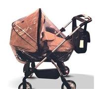 Rain Cover for Bugaboo Fox Cub Pushchair, Transparent Supersoft PVC, Easy-Fit Design, UK Made