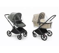 Rain Cover for Bugaboo Fox Cub Pushchair, Transparent Supersoft PVC, Easy-Fit Design, UK Made. Zipped for Easy Access to Your Child