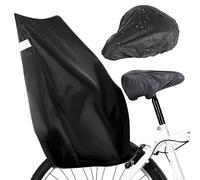 Rain Cover for Child Bicycle Seat: Universal Waterproof Cover for Children Bicycle Seat, Bicycle Seat Rain Cover with Bicycle Saddle Cover, Child Seat Rain Cover, Protection Against Dirt and Rain