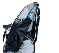 Rain Cover for Kids Bike Seats - Windproof Transparent Cover Waterproof Protection | Fit Breathable Weather Protection for Kids Bicycle Seats, Rain Cover for Cold, Wind, Sic
