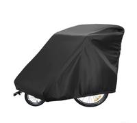 Rain Cover for Qeridoo for Burley for Thule One/Two Seater (420D: 140 x 84 | Waterproof, PU-coated 420D Oxford, double seams, protects against rain and snow