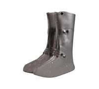 Rain Cover - Reusable Elastic Silicone, Lightweight Rain Cover, Water Resistant, Safe and Dependable for Winter, Summer, Snow, Travel, Gardening and Working by Beaches Hiking, grey, Large