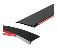Rain Deflector Weather Bar， Self Adhesive Water Retaining Strip for Windows and Doors Black Multiple Sizes(4.5cm,0.5m(1.6ft))