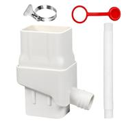 Rain Diverter Kit - Rainwater Collection System with Filter Attachment, Barrel Connection Tool | Adjustable Downspout Filtration Valve System for 2 x 3 Inch Gutter Pipes and Water Storage
