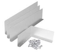 Rain Diverter Sheilds - Gutter Splash Protector, Downspout Drain Deflex, Roof Edge Water Director, Outdoor Channel Protection Plate, Landscaping Diverter for the Safety of the Base, Yard Lawn