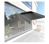 Rain Diverter Sill Waterproofing Outdoor Window Sill Molding & Patio Decor | Door Rain Drip Guard and Window Guards Effective Drainage for Sliding Windows(16x3cm/6.3x1.2in)
