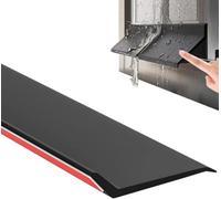 Rain Drip Guard for Doors & Windows - Self-Adhesive Rubber Drip Edge & Roof Diverter, Overhead Door Cap, Stop Rainwater Backflow (2.5m(8.2ft))