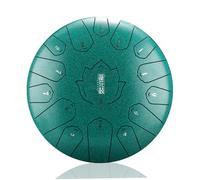 Rain Drum 12inch 13 Tone Chakra Drum for Rain Ethereal Soothing Tongue Lotus Carving for Outside When It Rains for Zen Education Meditation Yoga Tongue for Outside