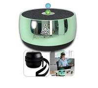 Rain Drum Alternative-PUVIDJUT M3 Musical Instruments with Meditation Chime,5 Solfeggio Frequencies (417-639Hz), for Inner Peace, Deep Sleep & Chakra Healing, USB-C Rechargeable (Green)