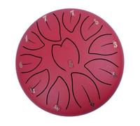 Rain Drum for Garden, 11 Notes, 15.2 cm, Chakra Rain Drum, Steel Tongue Drum, Ch-akra Drum, Rain Bell, Musical Instrument, Creates a Peaceful and Charming Atmosphere in the Garden