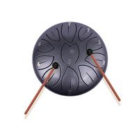 Rain Drum for Garden, 11 Notes, 15.2 cm, Chakra Rain Drum, Steel Tongue Drum, Ch-akra Drum, Rain Bell, Musical Instrument, Creates a Peaceful and Charming Atmosphere in the Garden