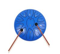 Rain Drum for Garden, 11 Notes, 15.2 cm, Chakra Rain Drum, Steel Tongue Drum, Ch-akra Drum, Rain Bell, Musical Instrument, Creates a Peaceful and Charming Atmosphere in the Garden