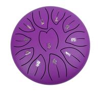 Rain Drum for Garden, 11 Notes, 15.2 cm, Chakra Rain Drum, Steel Tongue Drum, Ch-akra Drum, Rain Bell, Musical Instrument, Creates a Peaceful and Charming Atmosphere in the Garden