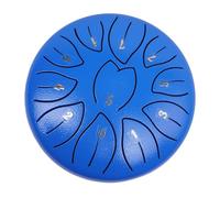 Rain Drum for Garden, Drum Instrument, Outdoor, 6 Inch Steel Tongue Drum in Style with 11 Tones, The Healing Power of Sound, Easy to Play