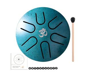 Rain Drum for Outdoor,Rain Drum | 6 Note Tongue Drum | Steel Tongue Drum Kit with 3 Inch Sound, Handpan Drum, Worry-free Drum for Adults and Kids