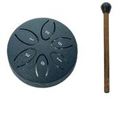 Rain Drum for Outdoor Use, 8cm, 6 Notes, Steel Tongue Drum, Rain Drum, Harmonious Resonance Of Natural Sounds, Synchronised with The Rhythm Of Nature, Mini Rain Drum Instrument