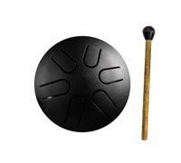 Rain Drum For Outside | 6 Notes Steel Tongue Drum Musical Instrument | 6 Notes Steel Tongue Drum Rain Chime | Waterproof Rain Drum Instrument For Outside | Steel Rain Drum For Kids, Musical Education