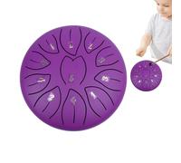Rain Drum for Outside,chakra drum for rain,rain drum for garden,Outdoor Steel Tongue Rain Drum Instrument for Children,Musical Education Tool with Clean and Ethereal Sound for Meditation