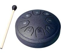 Rain Drum For Outside, Chakra Drum For Rain, Steel Tongue Drum Rain Chime, Steel Tongue Drum 4.5 Inch 8 Notes, Handpan Drum Instrument For Adults Kids