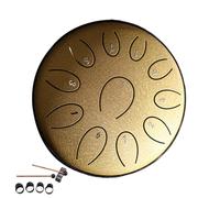 Rain Drum for Outside - Hand Drums 11 Notes Rain Drum Instrument | Portable Mini Steel Tongue Drums, Sound Healing Instruments for Musical Education