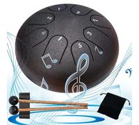 Rain Drum for Outside, Rain Drum for Outside When it Rains, 6 Inch 8 Notes Chakra Drum for Rain,Chakra Drum for Rain Outdoor(#J)