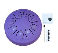 Rain Drum for Outside | Slit Drums | Steel Tongue Drum 4.5inch Tongue Drum | Rain Drum For Outside Garden | 4.5 Inch Steel Tongue Drum 8 Notes Hand Drum | Best for Adult Beginner