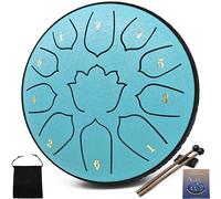 rain drum for outsidePanda Drum Rain Drum for Outside - Steel Tongue Drum for Garden - Enjoy Music When It Rains with RAIN DRUM FOR OUTSIDE (6 inch - Emerald)