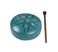 Rain Drum Instrument, Steel Tongue Drums for Adults | 3 Inch Small Musical Instrument - Avoid Impulsive Emotions Steel Tongue Drum 6 Notes for Musicians Advances