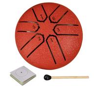 Rain Drum Outdoor- 3 Inch LotusDrum, 6 Notes -ni Steel Drum Rain, Chakra Drum -ni,Steel Drum Instrument,Chakra Drum Garden Rain,Steel Drum Music,Handpan Instrument For Beginners
