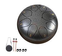 Rain Drum Outdoor Garden Rain Drum, Rain Chime, Waterproof Rain Chime, Rain Drum for Garden Instrument, for Camping, Meditation or Yoga (8 Tone 6 Inch, N)
