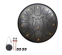 Rain Drum Outdoor Garden Rain Drum, Rain Chime, Waterproof Rain Chime, Rain Drum for Garden Instrument, for Camping, Meditation or Yoga (11 Tone 6 Inch, N)