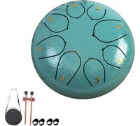 Rain Drum Steel Tongue Drum for Outdoor Garden, 6 Inch Instrument with 11 Sounds, Perfect for Camping, Meditation, or Yoga