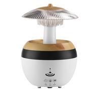 Rain Essential Oil Diffuser with Night Light and 4H/8H Timer Cool Mist Humidifier for Bedroom Living Room Gifts for Men Women