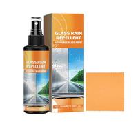 Rain for Car Glass - Waterproof Spray for Windscreen, Anti-Fog for Glasses, 100 ml Long Lasting Coating for Moves in the Rain, Driving in