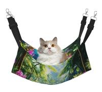 Rain Forest Waterfall Printed Pet Hammock - Sleeping Hammock For Cats, Rabbits, Ferrets, Puppies, Small Animals