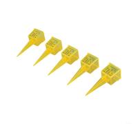 Rain Gauge For Garden And Lawn Use Reliable Measurements For Efficient Watering (5pcs)