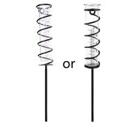Rain Gauge S Piral Gauge Glass Replacement Tube with Stake Water Meter Measuring Decor Yard Garden Outdoor Water Measuring Tool