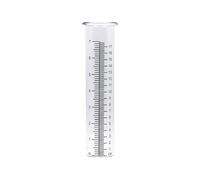 Rain Gauges Easy Readable Outdoor Rain Gauges Weather Tool Quick Installation Upgrades for Garden Use Blue Water Effect