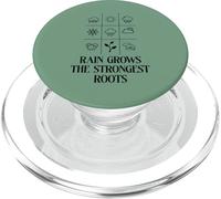 Rain Grows The Strongest Roots Nature Lovers Motivation PopSockets PopGrip for MagSafe
