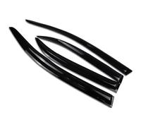 Rain Guard Fit For Mazda 3 2013-2018 Rain Sun Guard Vent Wind Deflector Weathershield Slim Moulding Trim(For Hatchback)