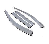 Rain Guard Window Sun Shade Visor For A4 A6 Q3 Q5 Q7 2006-2019 Wind Strip Smoke Window Rain Visor Door Rain Guard Sun Visor(A4 2009-2016)