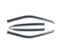 rain guards Car Rain Brow Sun Visor Window Guard Wind Deflectors 4PC for Mitsubishi for Eclipse for Cross 2018 2019