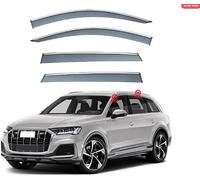 Rain Guards for Audi Q7 MK2 4M 2016-2023 ,4pc | Tinted Stick-On Visors, All-Weather, UV & Noise Reduction
