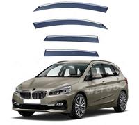 Rain Guards for BMW 2 wagon 5 SEATER MK1-F45 2014-2021, Window Visor Durability Waterproof Vent Visors Sun Wind Rain Guard Shield Car Accessories