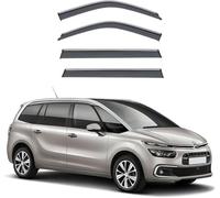 Rain Guards for C4 Picasso 7 Seats 2013-2018 ,4pc | Tinted Stick-On Visors, All-Weather, UV & Noise Reduction